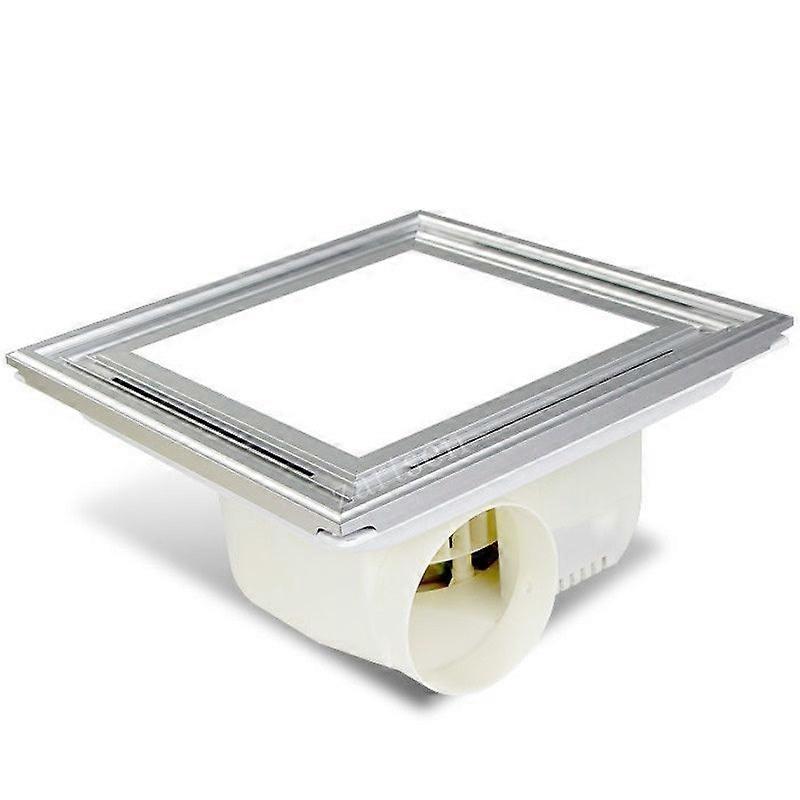 Exaustor elétrico poderoso de 12 polegadas 2 em 1 com luz Banheiro Cozinha Ventilação Pendurada Montagem na parede Janela Ine Duto Extrator