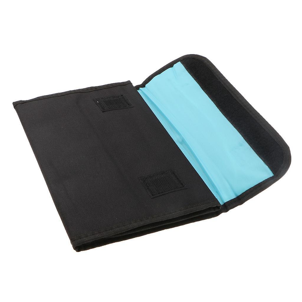 6 Pockets Camera Filter Lens UV CPL Shockproof Bag Case Pouch Wallet Bag -L