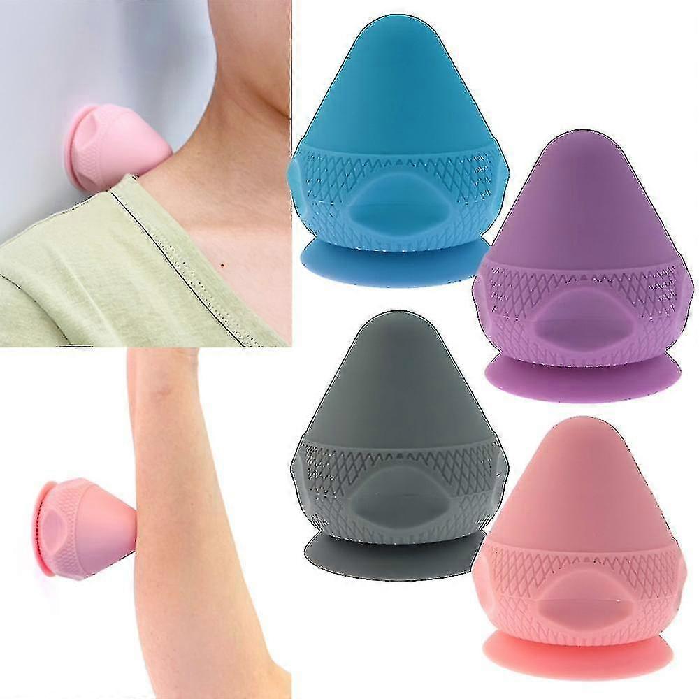 Monterbart massageterapiverktyg, myofascial sugkopp väggmassager myofascial release boll för ömma muskler (1st)