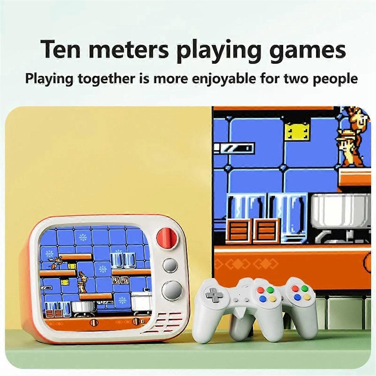 H7 Retro Nostalgic TV Game Console 3.5Inch Screen 740 Classic Game Dual Players Nostalgic Home TV Game Controller B
