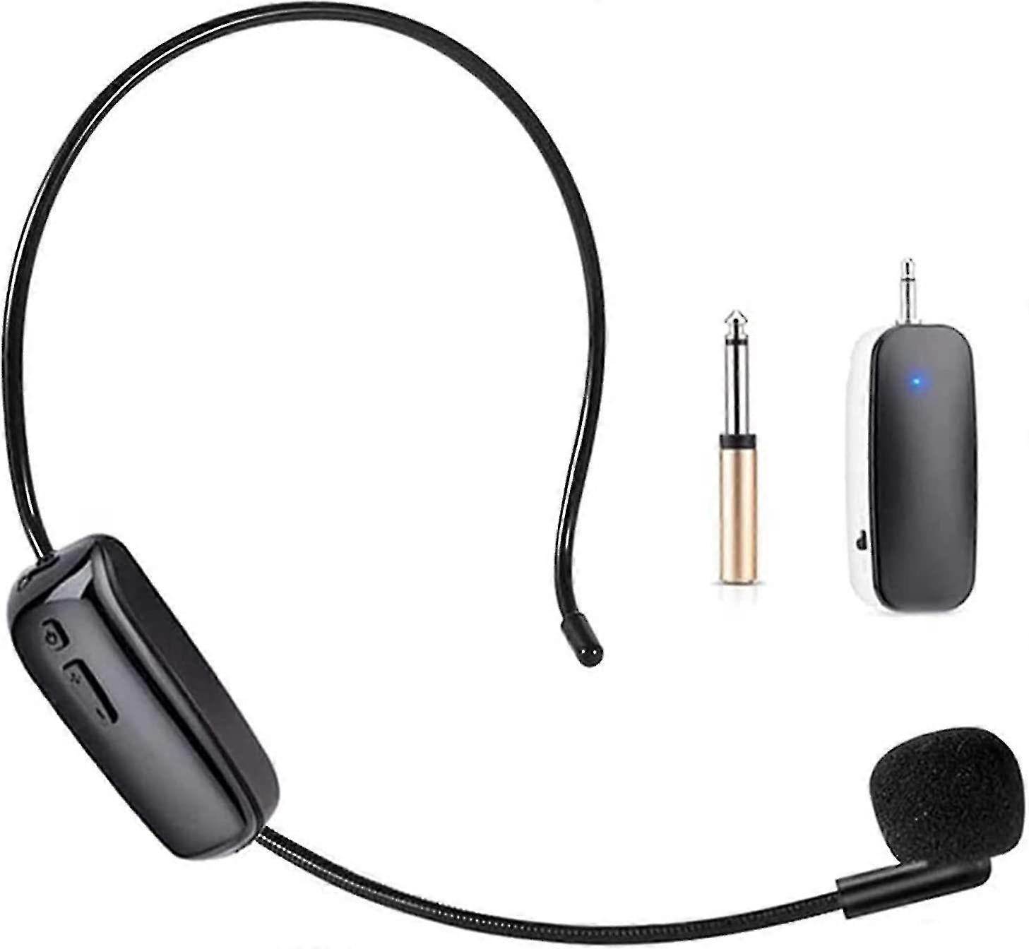 Wireless Microphone Headset, Uhf Wireless Mic Headset For Voice Amplifier, Stage Speakers