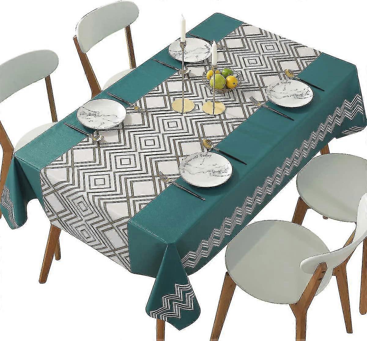 Ghyt Pvc Tablecloth, Rectangular Tablecloth, Anti-stain Rectangular Tablecloth, Waterproof Tablecloth, Stain Tablecloth For Picnic