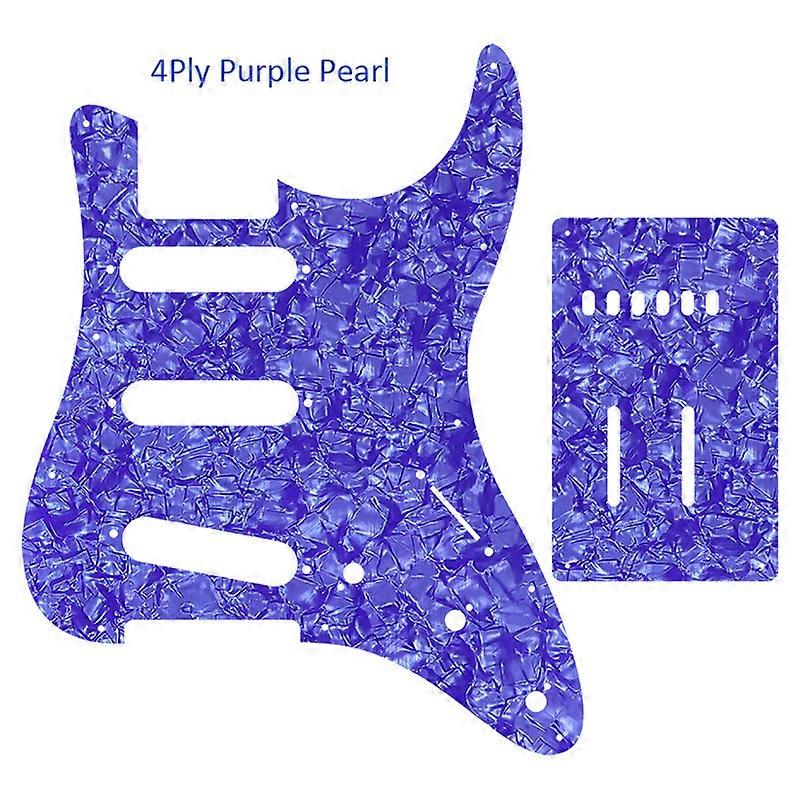 Xin Yue Custom Guitar Parts -For Applause Pickguard Stra SSS & Back Plate Scratch,Many Colors