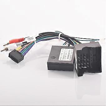 Car Radio Stereo Wiring Harness Cable Adapter Android 16pin For Mercedes Benz W169 W176 W245 W246 W203 W209 W164 W639 X164