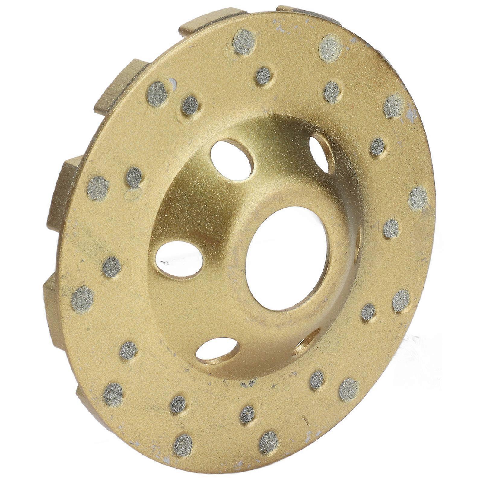Grinder Disc Cutting Cup for Concrete Stone 4in Segmented Diamond Grinding Wheel