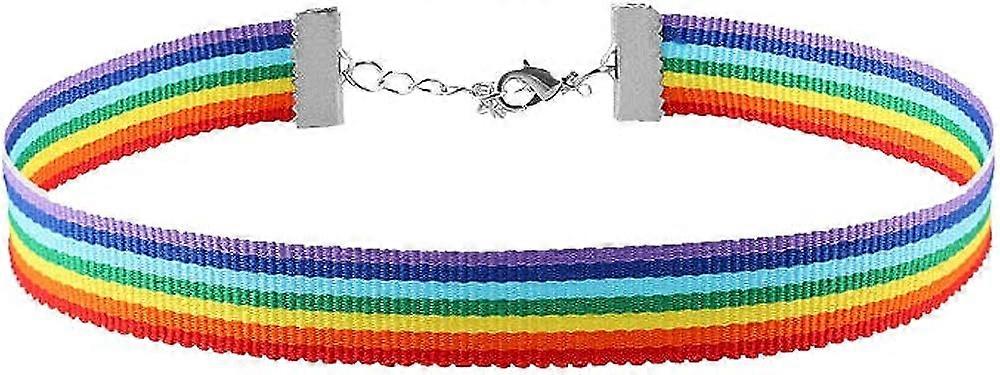 Collane Choker - Rainbow Choker Style Collane