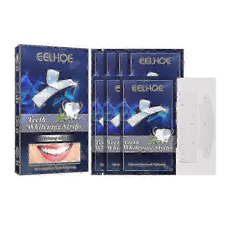 Eelhoe شريط تبييض الأسنان ، إزالة البقع ، الطازج