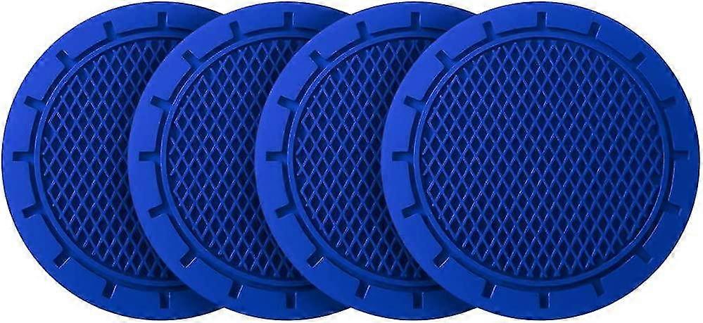 Car Cup Holder Coaster, 4 Pack 2,75 polegadas de diâmetro antiderrapante Universal Insert Coaster, durável, Suitab