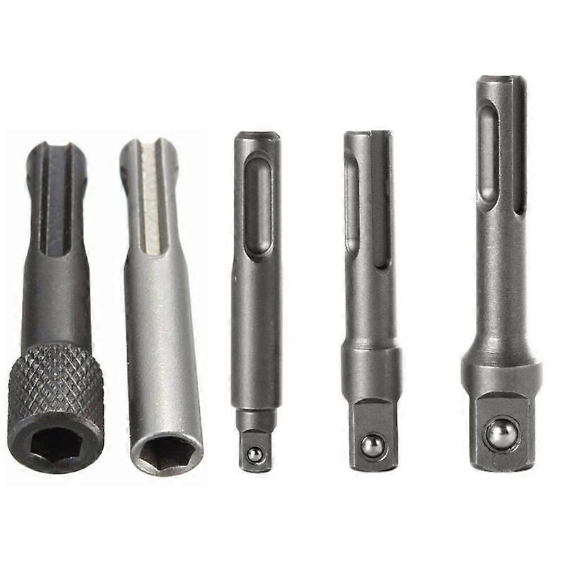 Workshop Screwdriver Bits Woodworking Tool Parts 5PCS SDS Plus Drilling