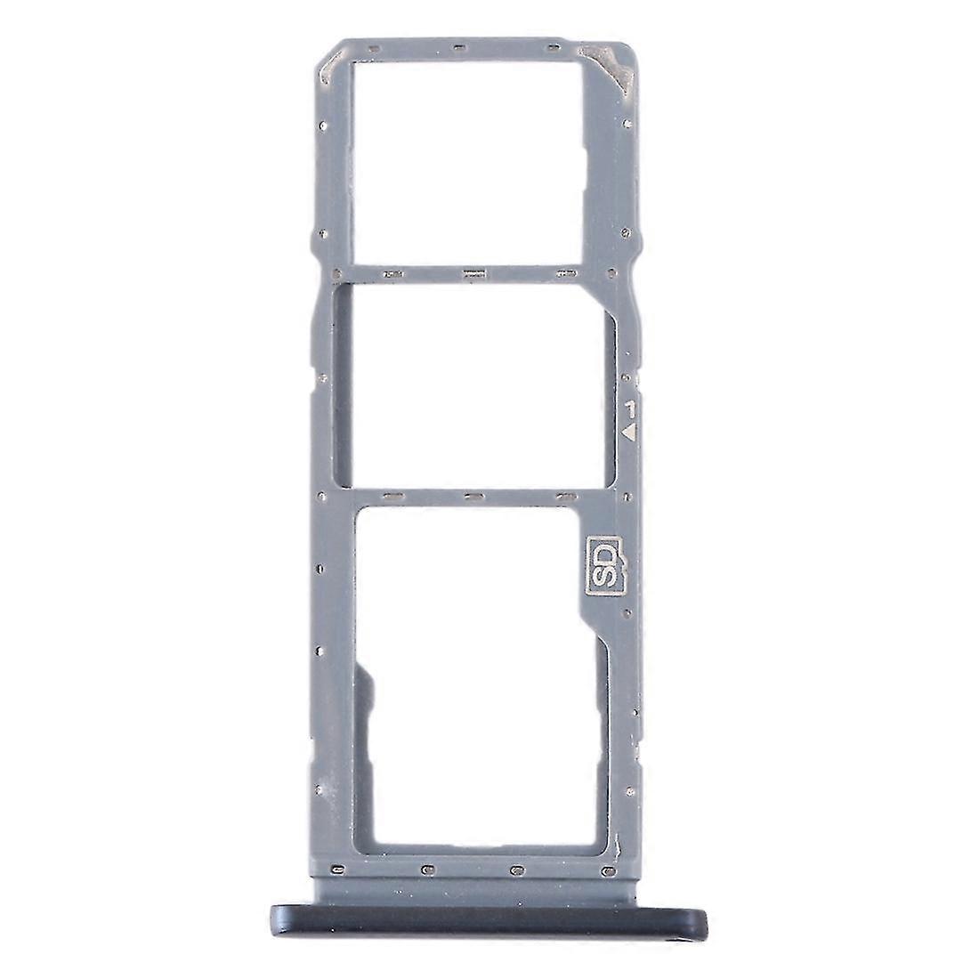 Sim Card Tray + Micro Sd Card Tray For Nokia 7.2