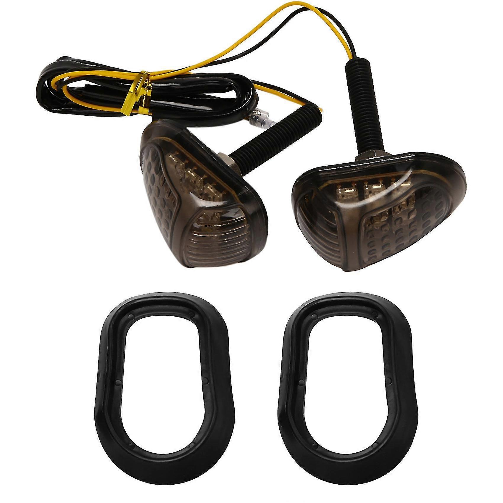 1 Pair Motorcycle Turning Light 12V LED Turn Signals Light Shift Lights Blinker Indicator for Grom MSX125 125