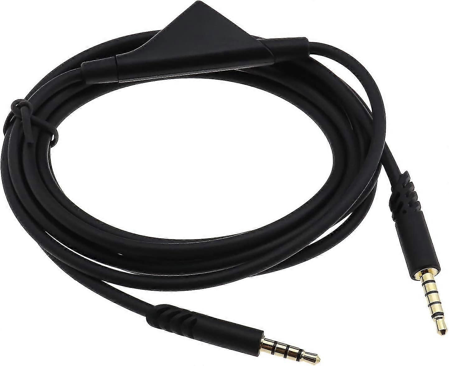Headset Cable Audio Cable Replacement Volume Cable Cord With Volume Control Function Compatible With Astro A10 A40 A40tr Gaming Headsets 2.0m