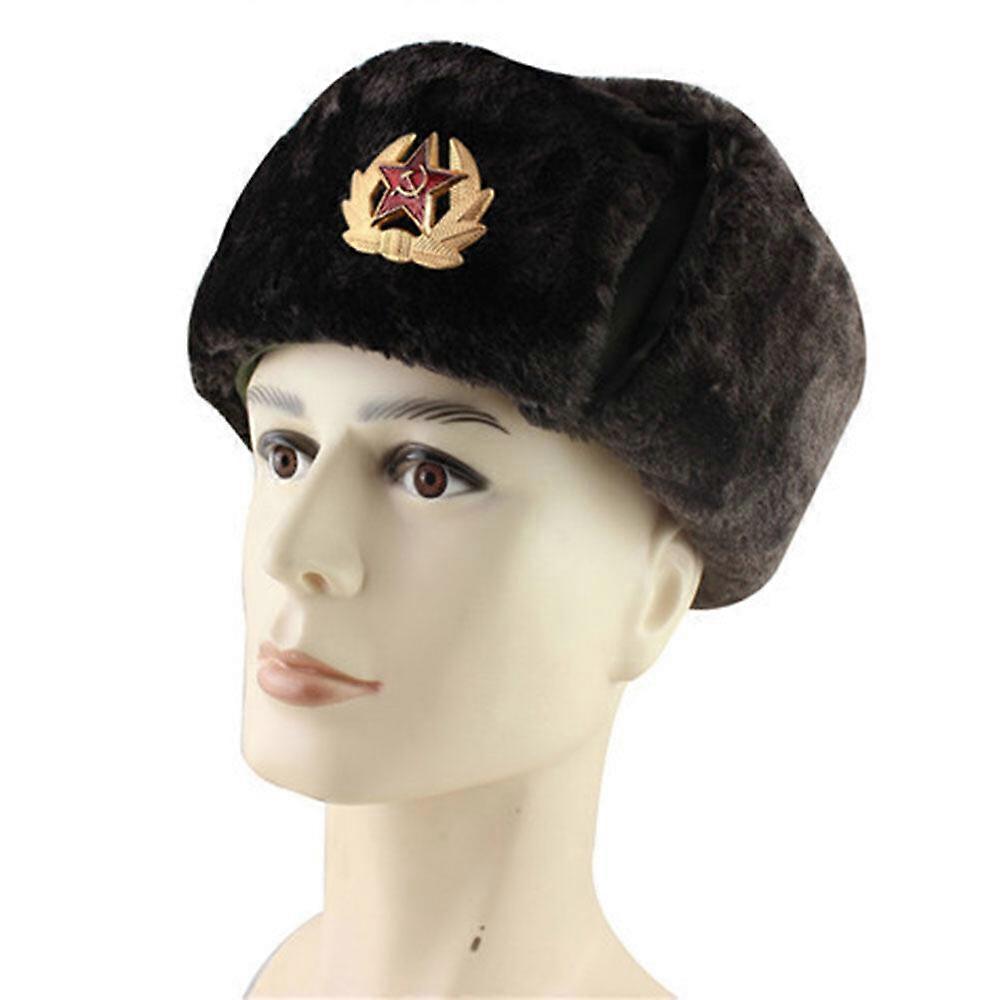 Ganwear® Autentico Esercito Russo Ushanka Cappello Invernale - Foto 7