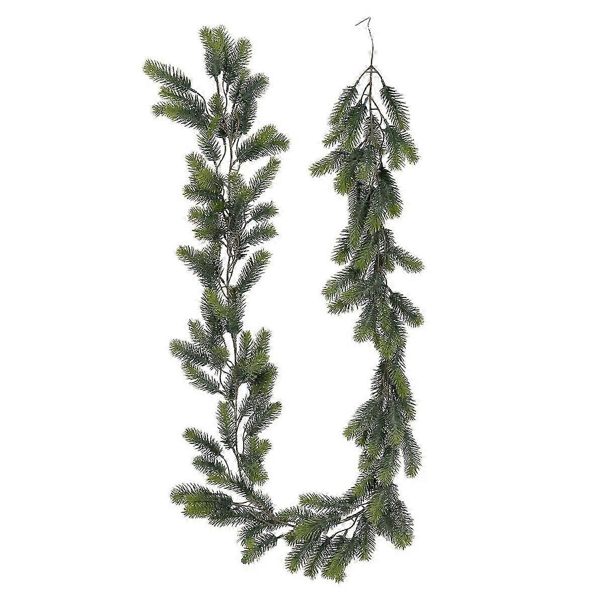 クリスマスガーランド グリーンPVC 180 cm