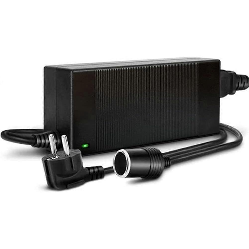 Car Power Adapter Converter AC Adapter DC Cigarette Lighter Socket Power 100V/110V-220V/230V to 12V 10A Supply Ligh for Home