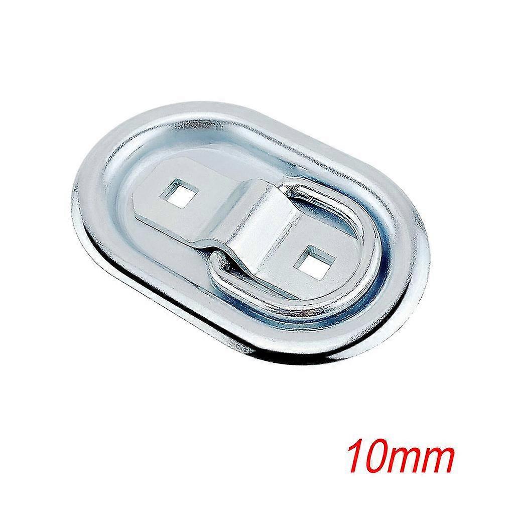 Solid Steel Tie Down Lashing D Ring Strap Rope Deck Point Anchor Folding Pad Eye For Trailers Van Boat Rv Camper Qyroadwolf