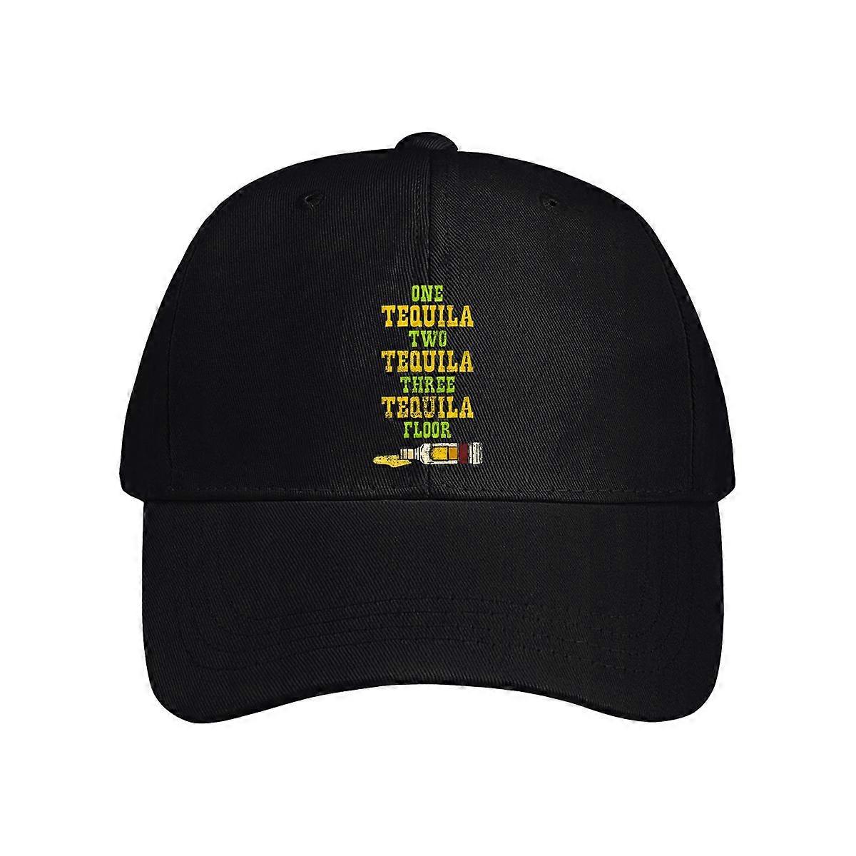One Tequila Two Tequila Three Tequila Floor Baseball Cap