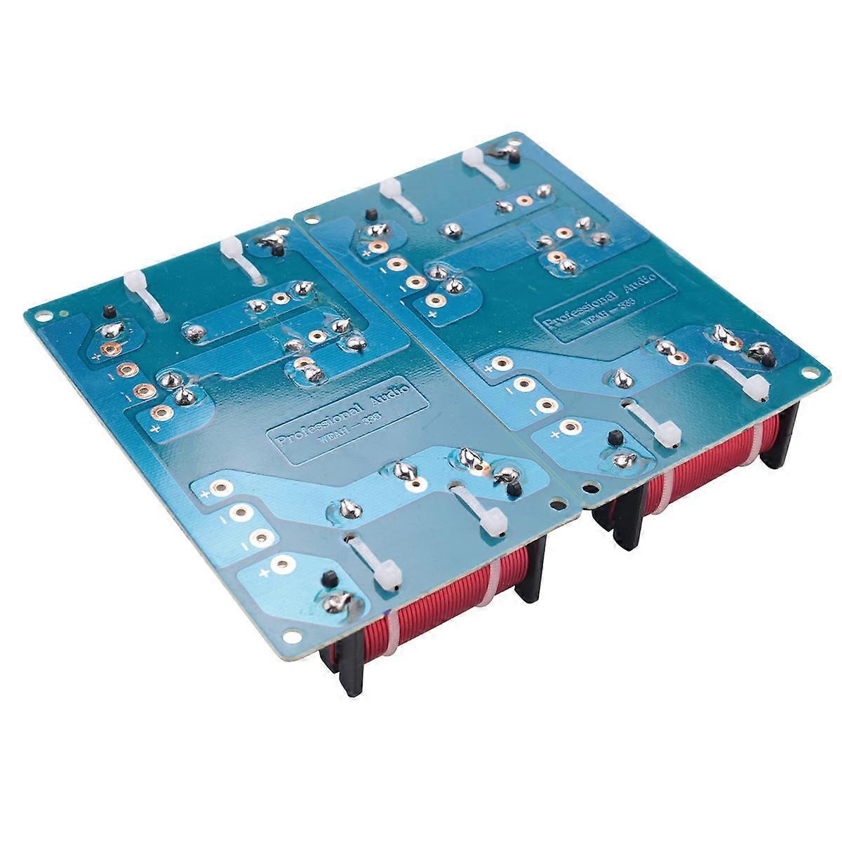 2Pcs 120W Speaker Crossover 3 Way Audio Frequency Divider Loudspeaker WEAH-338 3 Unit Crossover Fil