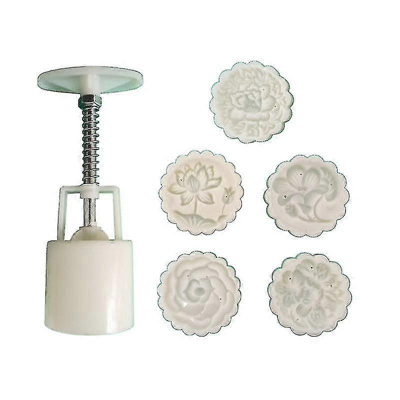 Flower Round Pastry Cake Mold Thickness Adjable Durable Ba