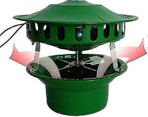 80w Electric Chimney Fan For Bbq Hut Fireplace