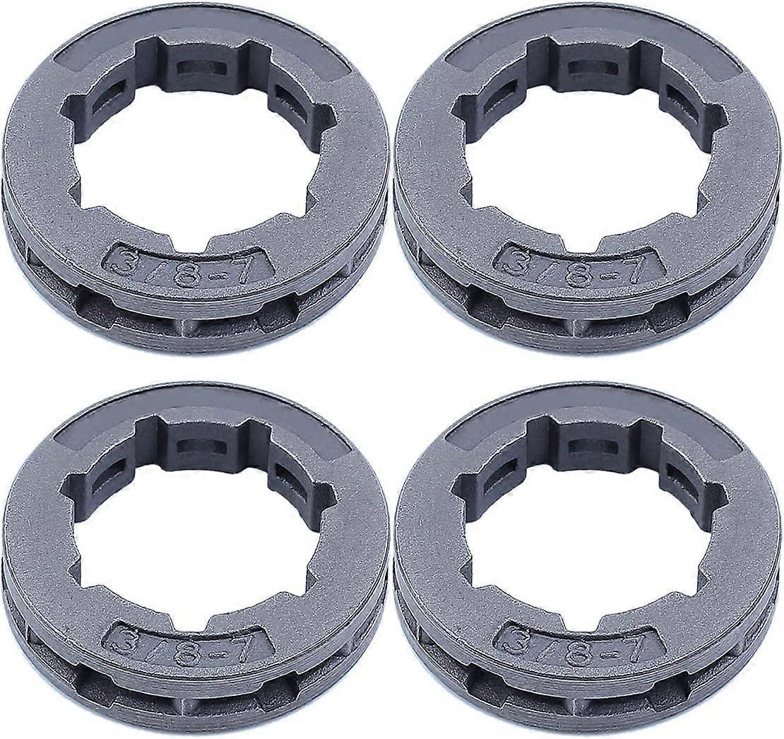 4pcs Sprocket Clutch Chain Drive 3/8 Rim for Echo CS600P 682100 Replace for Oregon 68210