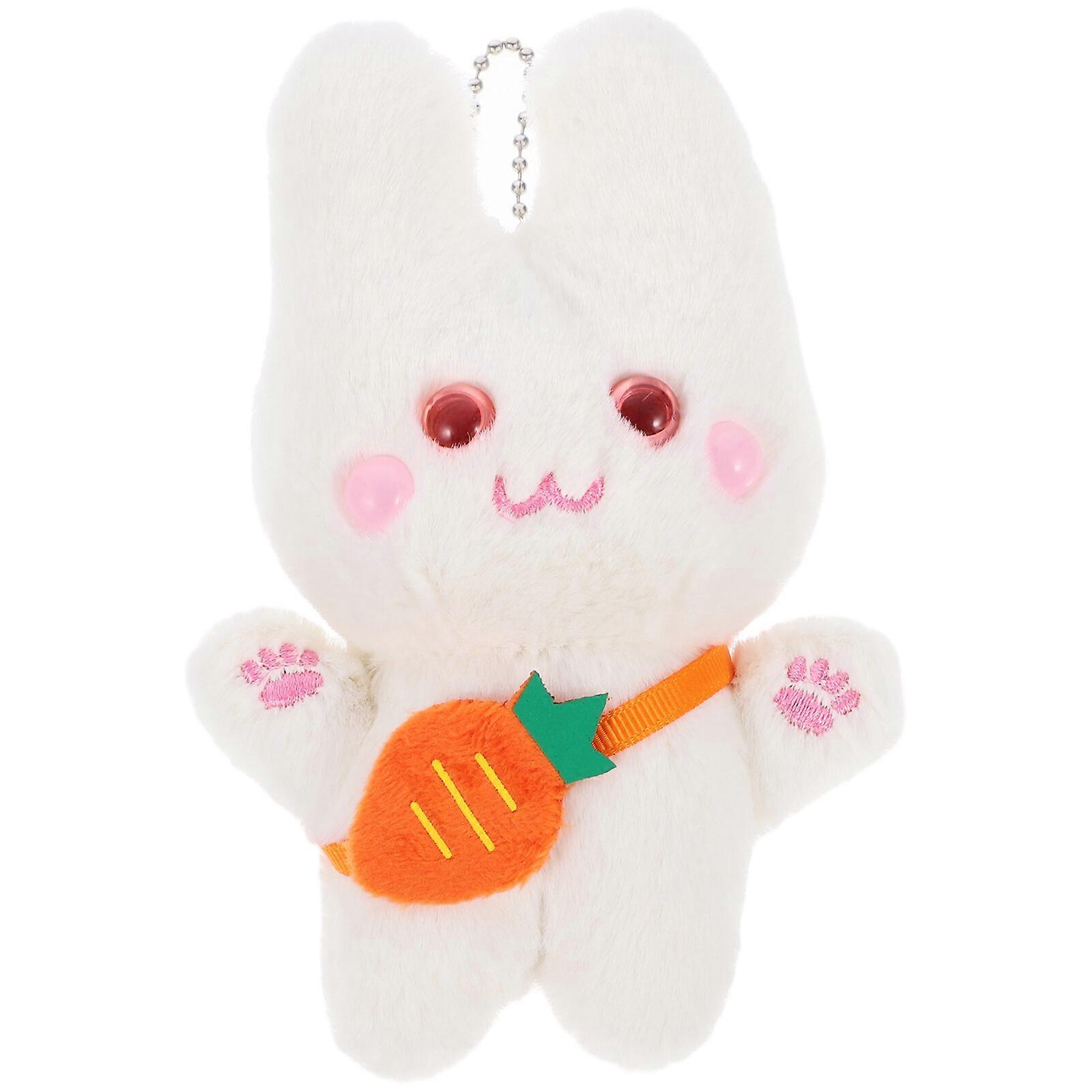 Easter Plush Bunny Pendant Plush Doll Ornament Key Chain Hanging Ornament