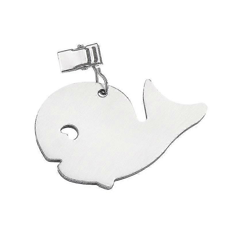 4pcs Stainless Steel Flower Shaped Table Cover Tablecloth Weights For Buffet Table, Whale