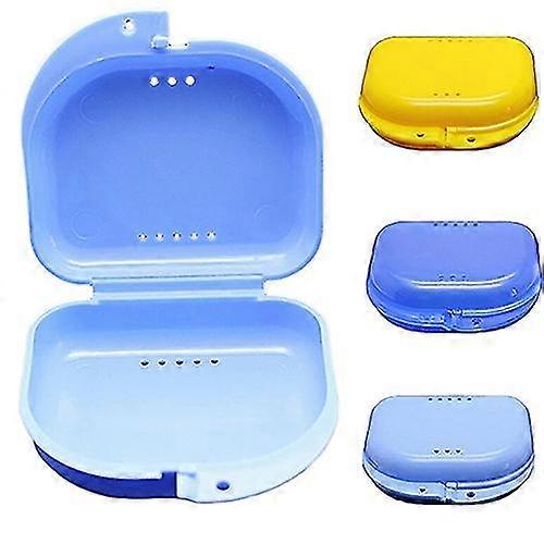 Fornnerg Dental Orthodontic False Tooth Retainer Denture Storage Case Box Container Tray