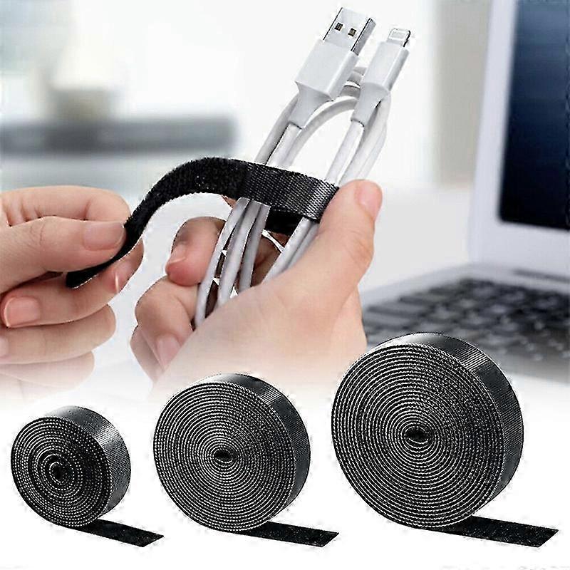 TOPK Reusable Hook And Loop Cable Ties - Perfect For Cord Management And Organizing
