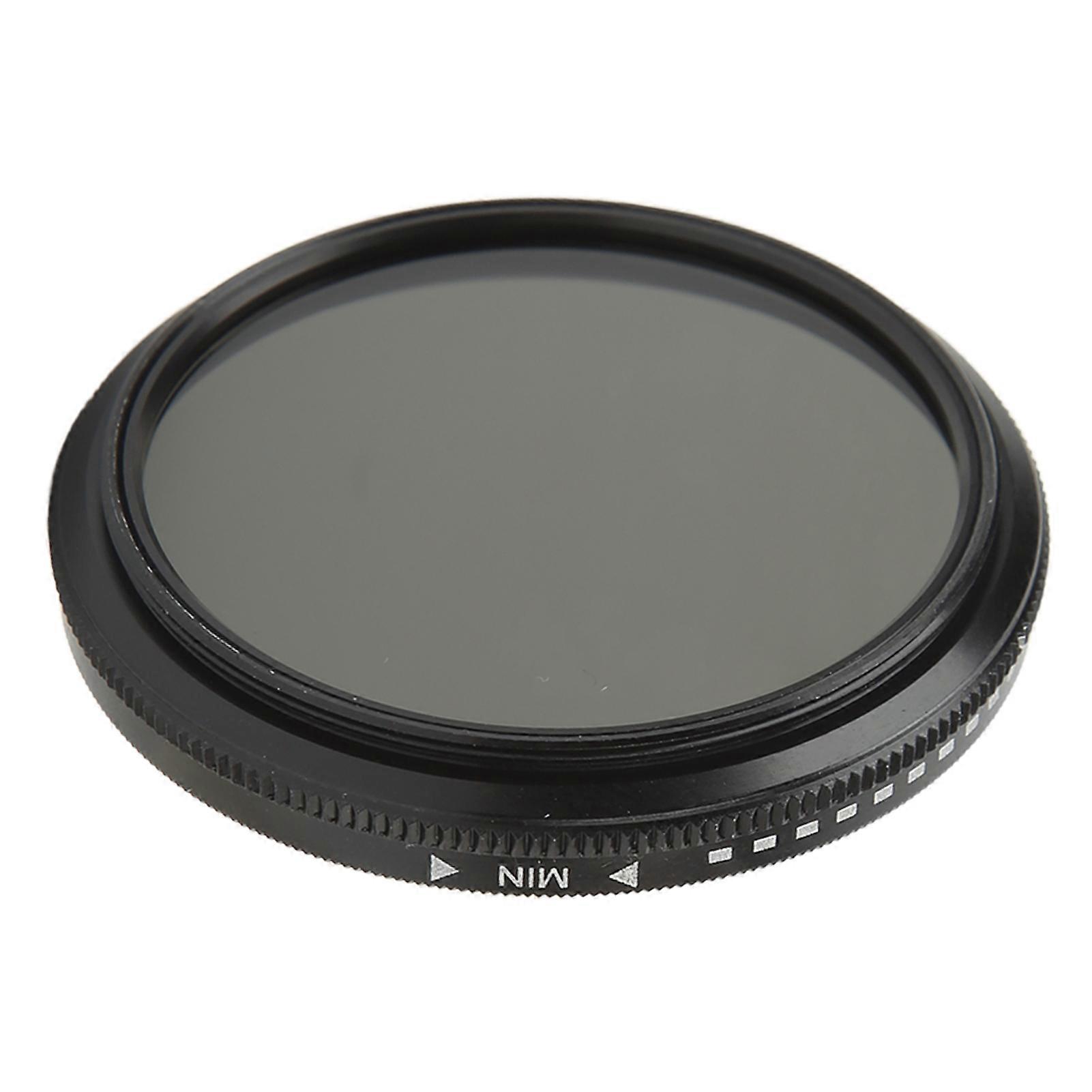 Variable ND Lens Filter Set UV Resistant Dustproof 52mm Variable Neutral Density Filter for Hero11 Black 