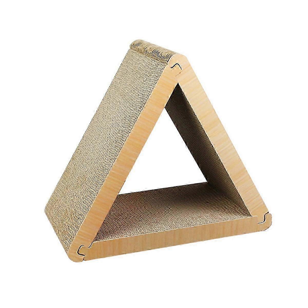 Vertical Cats Tower Scratcher suitable for Cats Combined Triangular 3 in 1 Scratching Post suitable for Cats Multipur