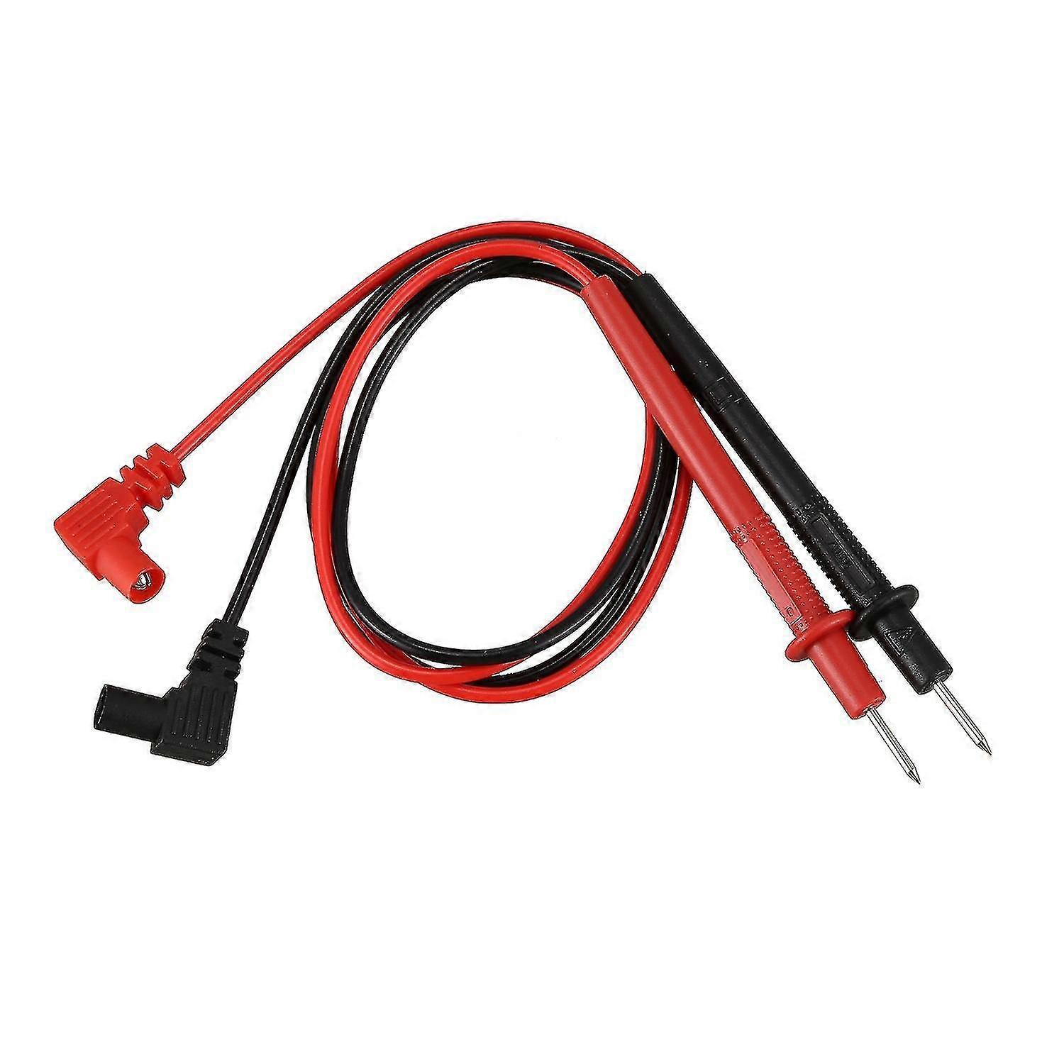28" Multimeter Test Leads, Black And Red, 1 Pair