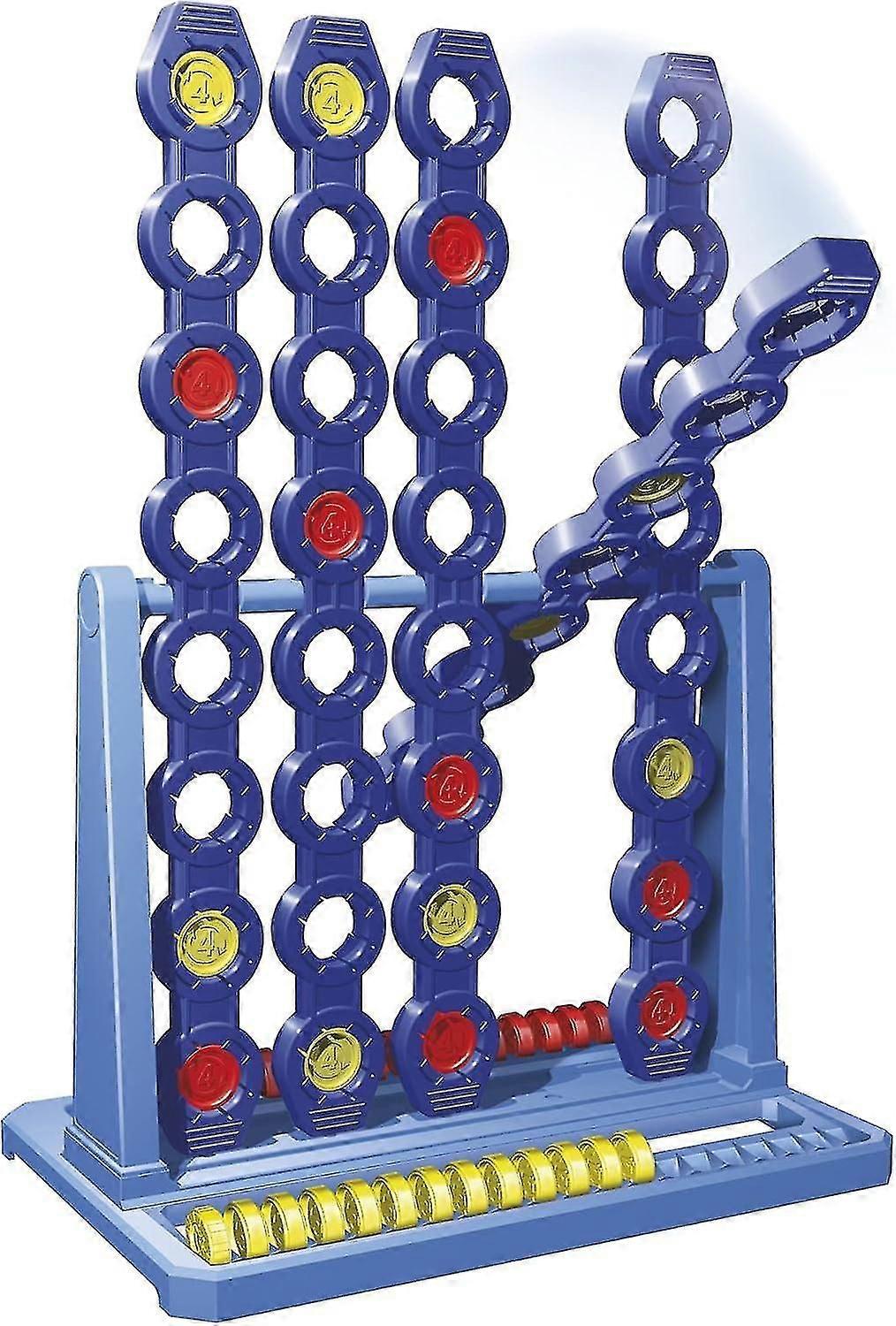 Connect 4 Spin Game Set Traditional Family Fun Board Game Strategy Toys For teenager