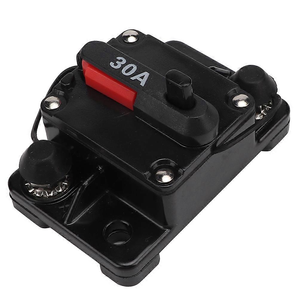 12V 30A/40A/60A Car Stereo o Resettable Inline Circuit Breaker Self recovery Fuse (30A)