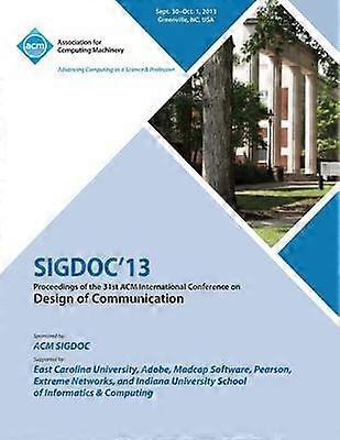 Sigdoc 13 Atti della 31a Conferenza Internazionale ACM sul Design della Comunicazione