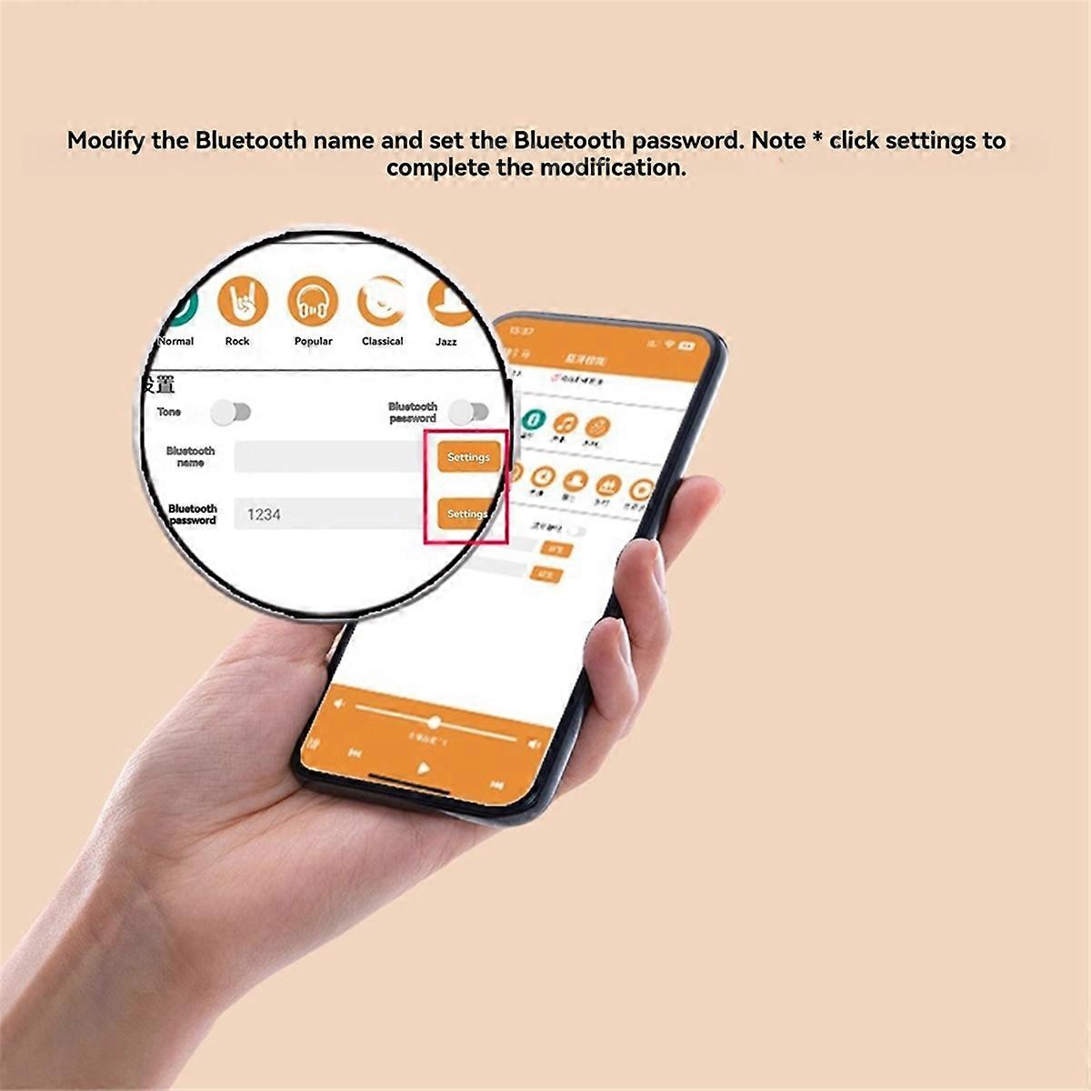 Bluetooth Stereo Amplifier Module 100W+100W Digital Audio Power Amplifier DC 9-24V/5A for Home Theater