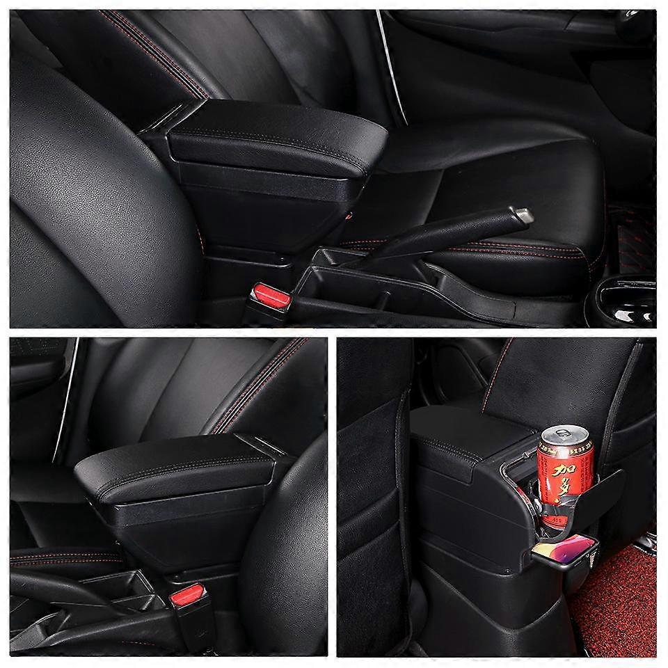 Car Armrest Box For Suzuki Swift 2005-2023 Armrest Retrofit Storage Box Car Accessories Retractable