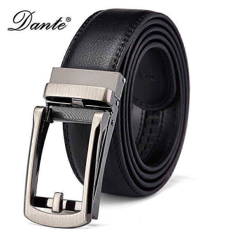 Factory Direct Men's Leather Belt Korean Style Automatic Buckle Cowhide All-Match Business Japanese Men's Belt