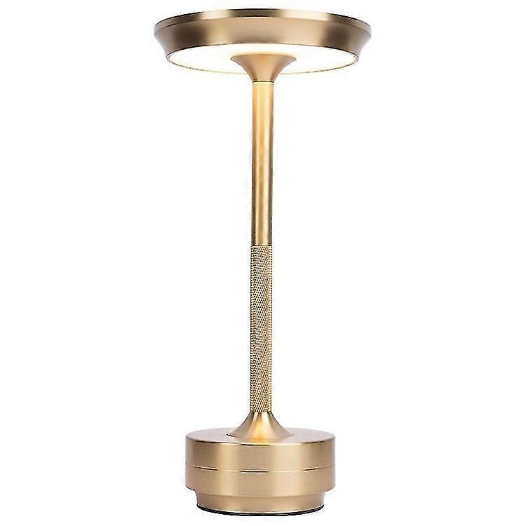 Retro USB Rechargeable Touch Dimmable LED Light Restaurant Bar Table Lamp