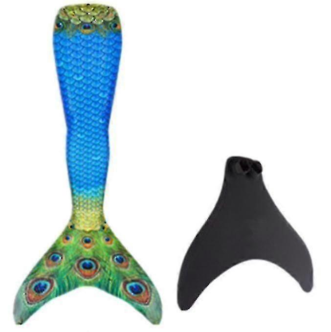 Adult Reinforced Mermaid Tail For Swimming, Monofin Included