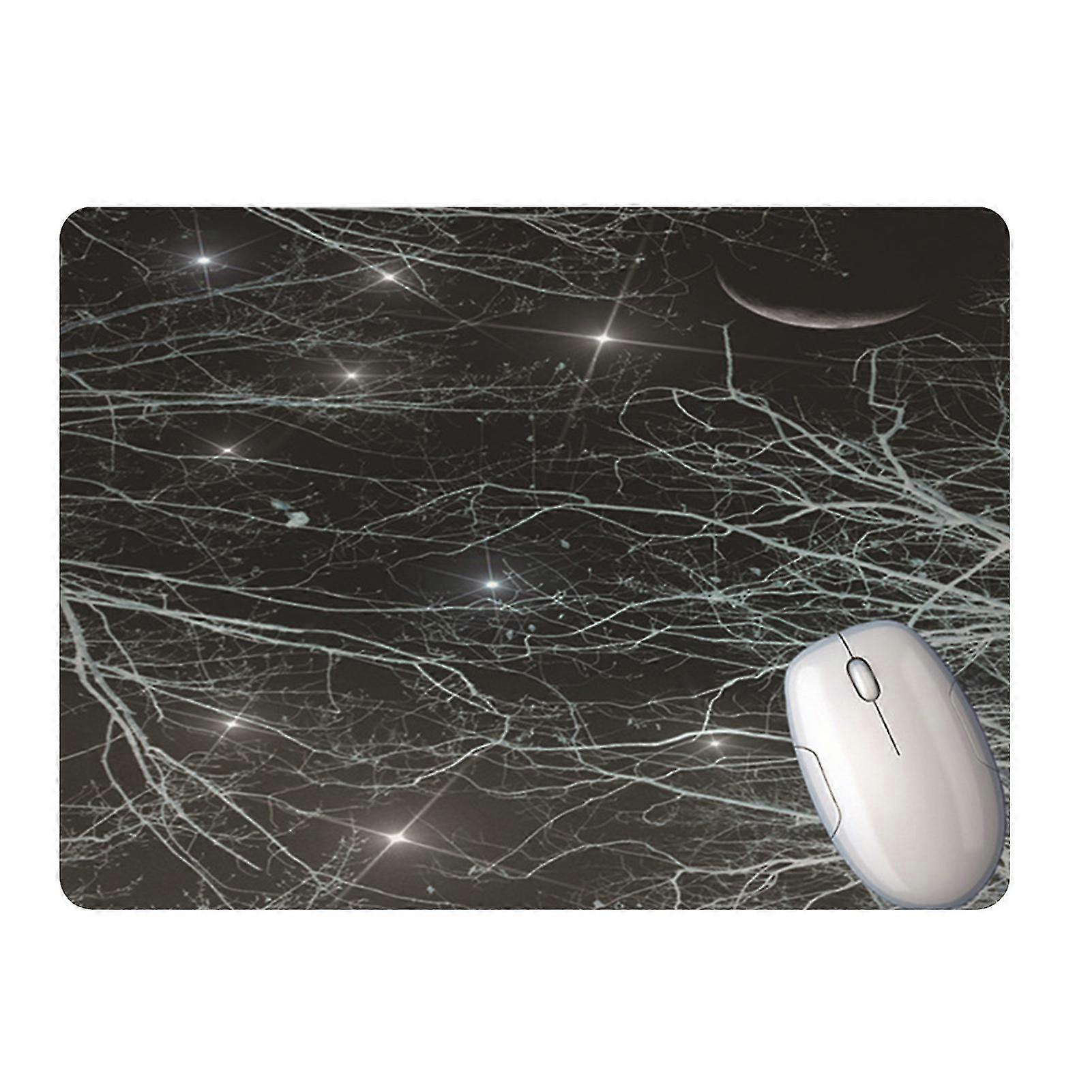 Mouse Pad Soft Anti-slip Smooth Surface Starry Sky Desktop Mousepad Wrist Rest Mat for Gaming