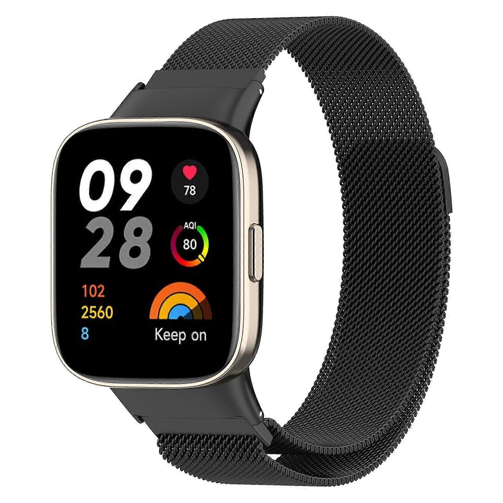 Dla Xiaomi Redmi Watch 3 / Mi Watch Lite 3 Milanese Metalowy pasek do zegarka