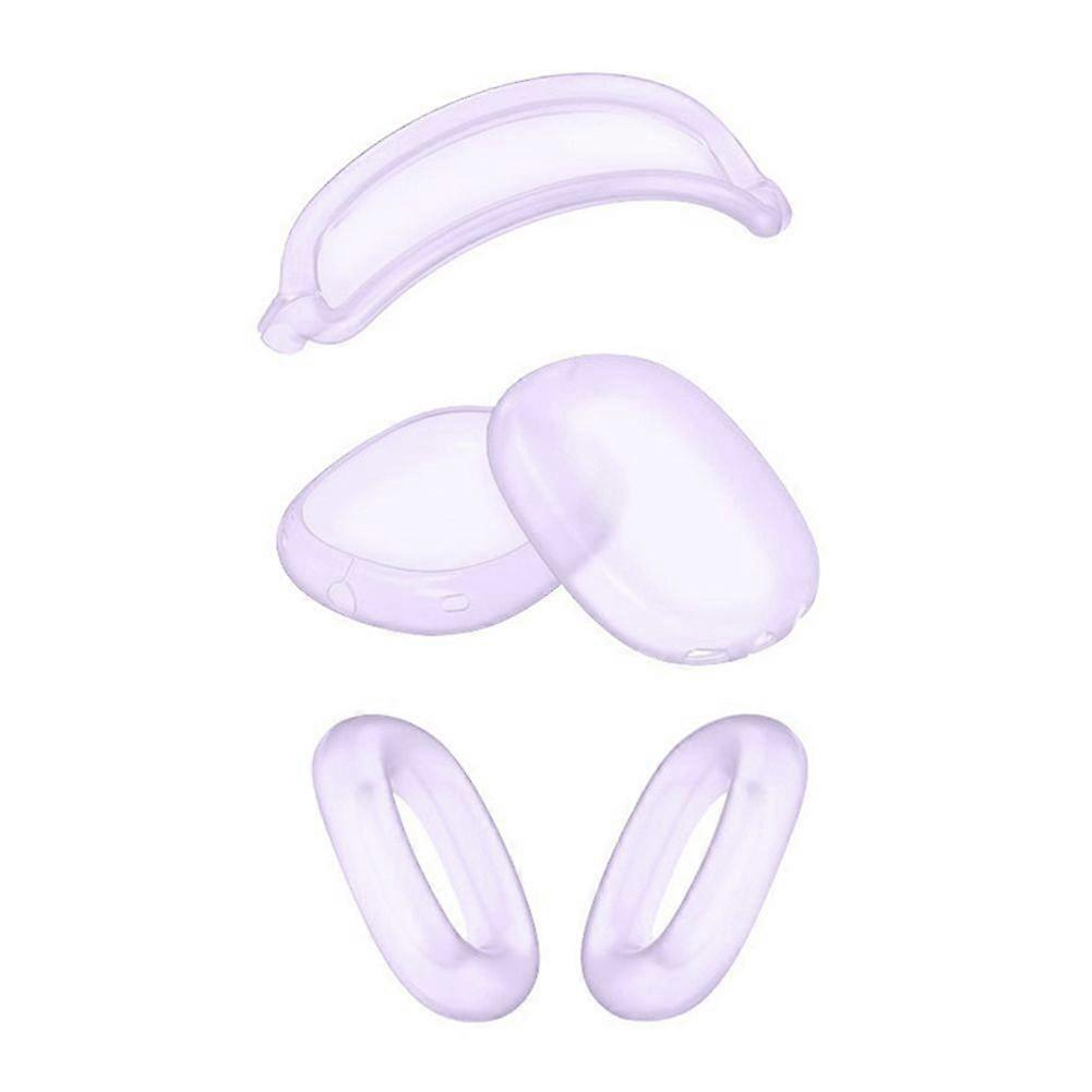 For Max Protective Cover TPU Transparent Case Drop-Proof Dust-Proof Three Piece Set for Max F