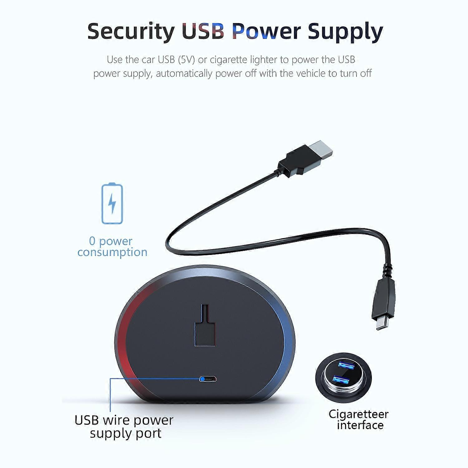 Heads-Up Display for Cars Digital GPS Car Speedometer Plug and Play Non-destructive Installation 3in