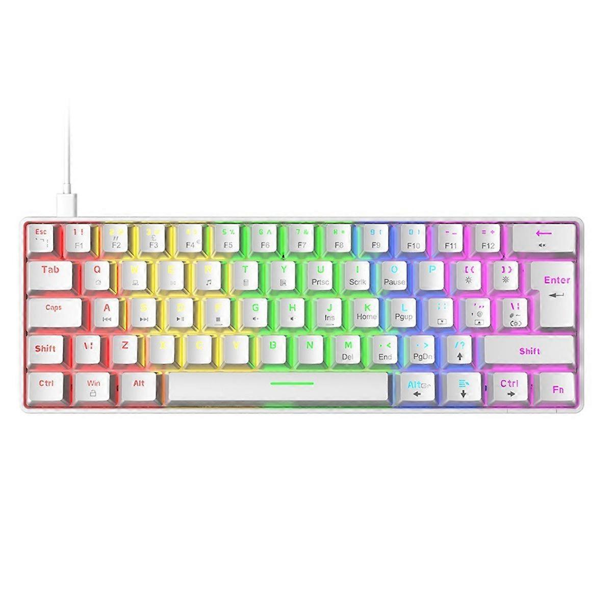 Mechanical Keyboard, Gaming, 62 Key
