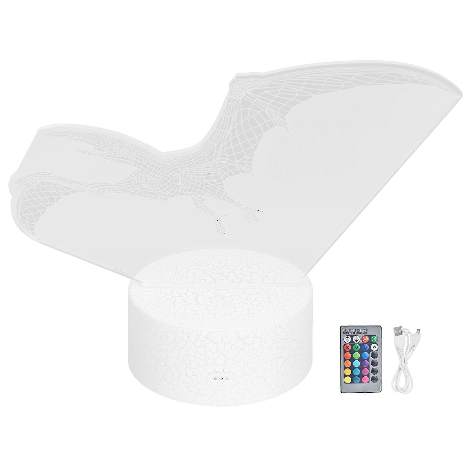 Dimmable Night Light with 16 Color Changing Options, LED Table Lamp for Boys and Girls, Ideal Birthday Gift