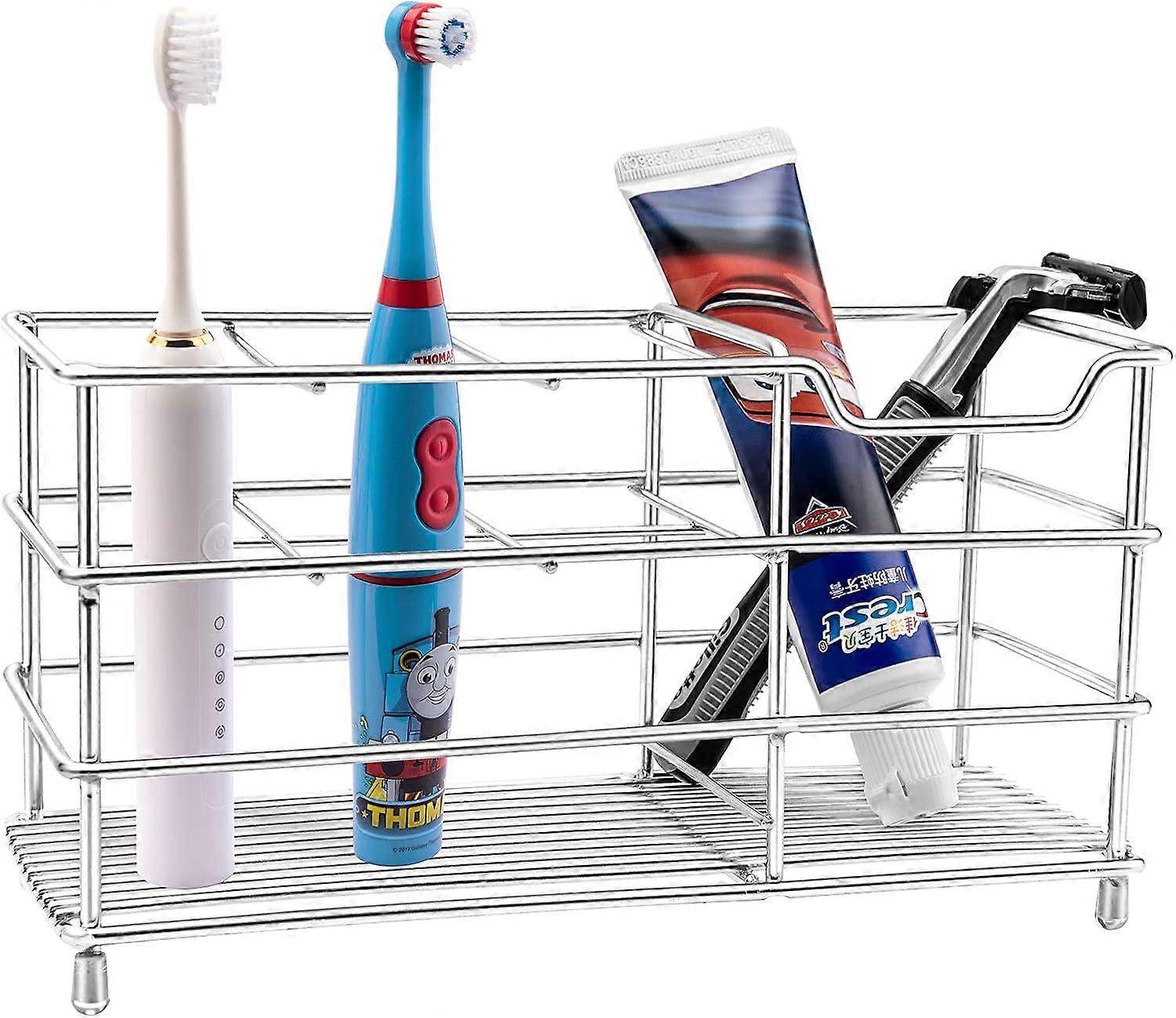 1pcs-storage rack-large six-grid toothbrush holder (packed with 100 pieces)