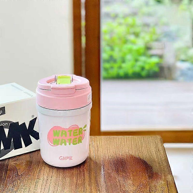 Coffee Mug 15oz,Insulated Coffee Travel Mug Spill Proof with Leakproof Lid-Pink Red