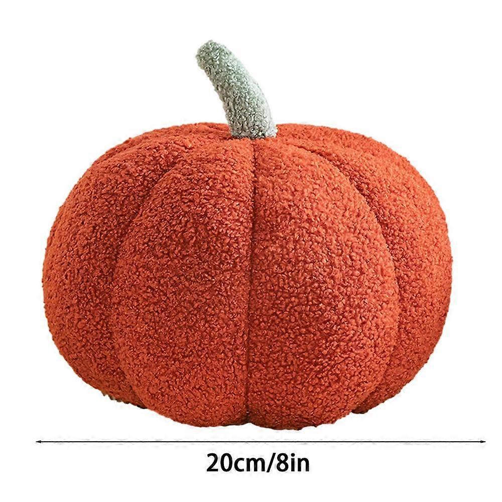 Pumpkin Plush Pillow Creative Special-shaped Sofa Cushion Pumpkin Throw Pillow Halloween Decoration Ornaments for Kids Gifts