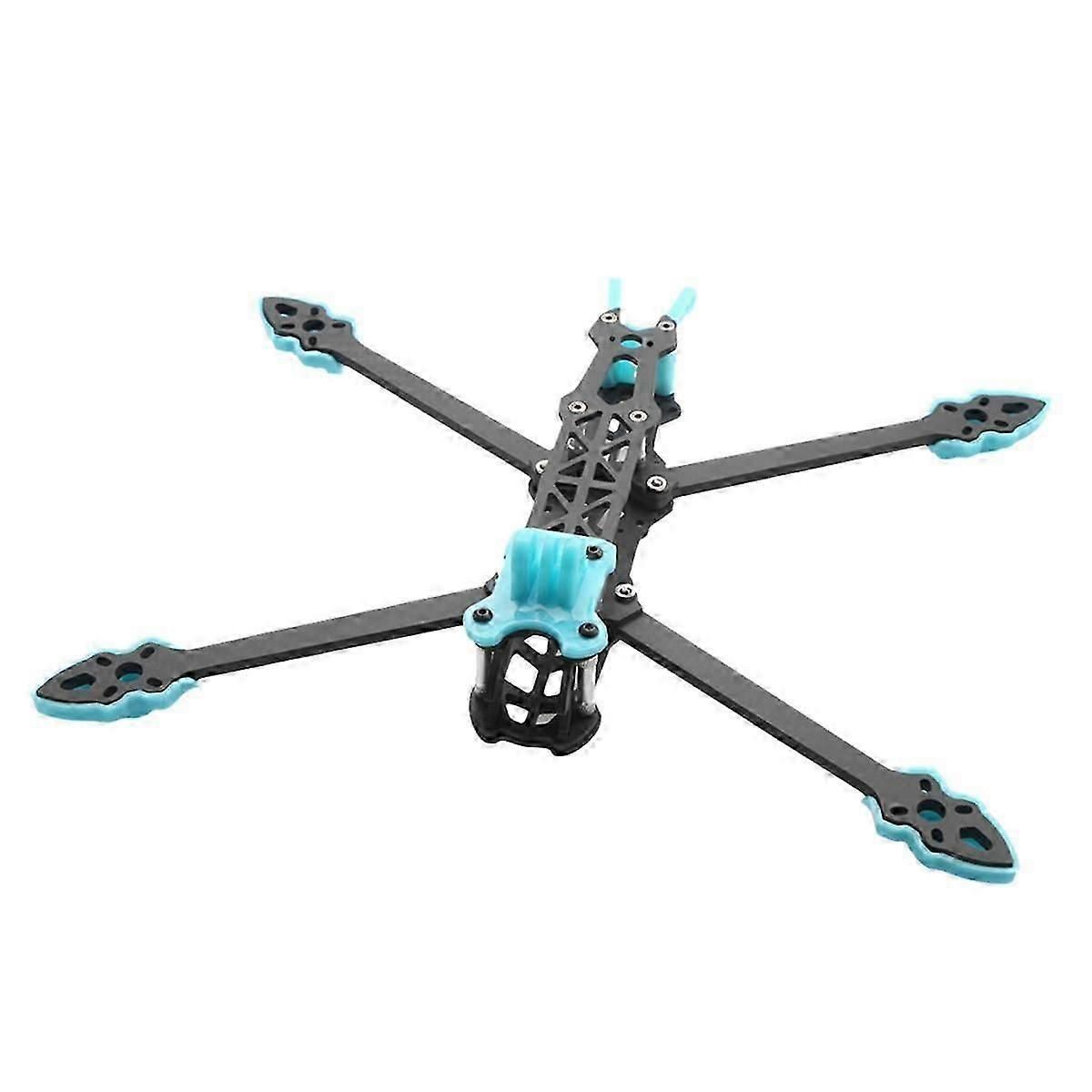225MM Traversing Frame, Long-Distance Flight Frame, Remote Control Traversing Machine Accessories Blue with Printout